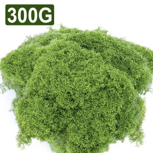 Dizoey 500/30g Eternal Life Moss Artificial Green Plants DIY Crafts Grass Home Room Garden Decoration Mini Landscape Fake Grass Gifts