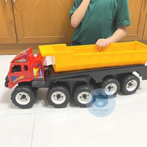 Toynamus รถสิบล้อ รถดั้ม รีวิวดี คุณแม่ 5 ดาว รถกะบะของเล่นเด็ก รถขนของเด็ก ของเล่นเด็กชาย ขนาดใหญ่ 66cm ยกเทได้ เปิดท้ายได้ แข็งแรง สีสันสดใส