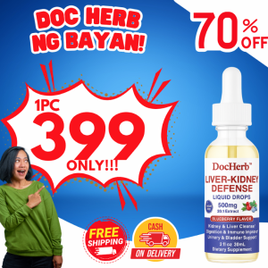 DocHerb Organic Liver and Kidney Cleanse Detox Repair - Herbal Supplement - Detoxify & Rejuvenate Supports Healthy Liver & Kidney Function. Remove Toxins and Dead Cells for Healthier and Stronger Immune System. Iwas KANSER Iwas SAKIT !