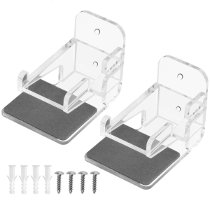 Clear Acrylic Stand Display Stand Storage Bracket for NS2 Console Wall Mount Holder with Controller Storage Rack