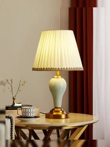 Bedroom Bedside Table Lamps Reading Light Table Lamp Bedroom Bedroom Bedside Table Lamps European Style Bedroom Simple and Elegant Bed Side Table Lamp