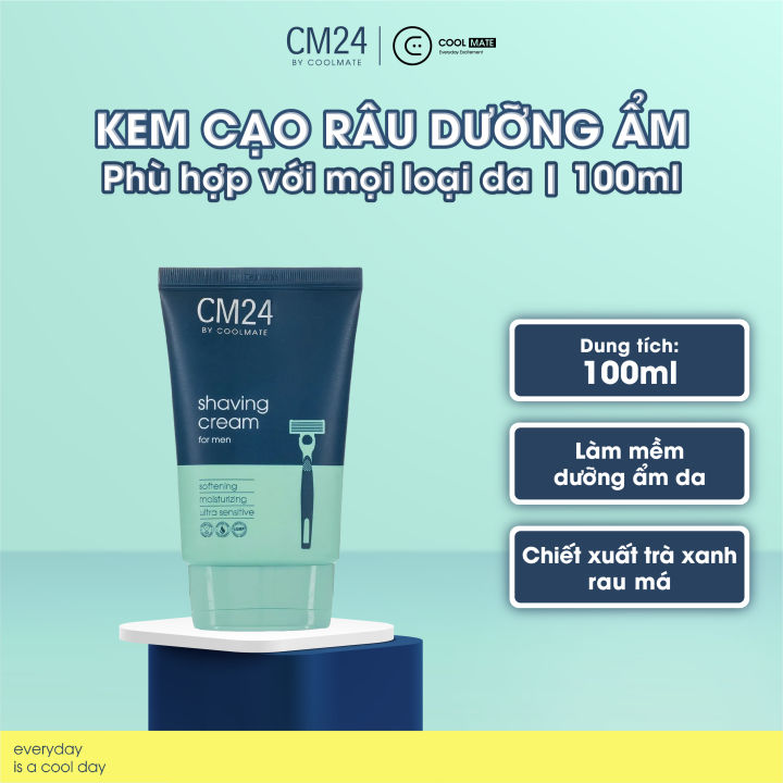 Kem cạo râu có dưỡng ẩm thương hiệu CM24 - 100ml | Lazada.vn