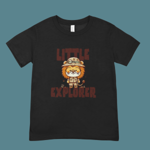 arcom Littlle Explorer kid graphic tshirt for kids boys and girls high quality cotton kid tops