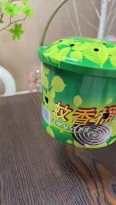【Ship in 24H】Mosquito Coil Handle Mosquito Coil Holder Camping Portable Home Outdoor Mosquito Coil Tray With Lid 蚊香盒 蚊香架