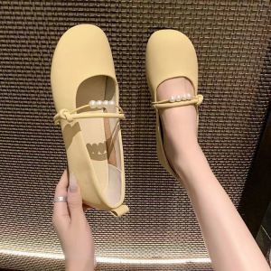 Free Shipping Flat-Soled Soft-Sole Slip-On Shoes 2026 Autumn New Model Comfortable Maternity Shoes For Women Versatile And Fashionable Shallow Loafers