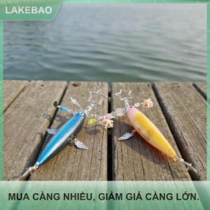 【LAKEBAO】 1pcs tinh tế handmade cá Keychain cho câu cá những người đam mê túi Mặt dây chuyền trang trí quà Tặng lưu niệm trang sức phụ kiện