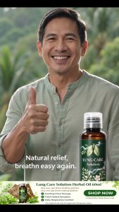 【BUY 2 TAKE 1】Lung Care Solution herbal oil 60ml-Beneficial for Bukol sa baga