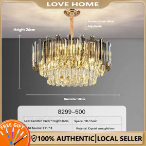 2024 New Italian Luxury Crystal Chandelier Luxury Ceiling Light LED Full Spectrum Chandelier suitable for hotel lobbies living rooms and bedrooms