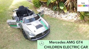 Mercedes Benz AMG GT4 Children Electric Ride On Sport Car Toy