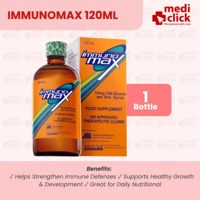 Immunomax 120ml Syrup - Immune Support Multivitamin Supplement Daily Wellness