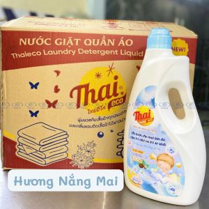 Nước giặt ThaiEco cho Trẻ Em Can 1800ml Sạch Sâu Nôn Trớ Khử Mùi Hôi Sữa