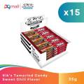 Kik's Tamarind Candy Sweet Chili Flavor 35G (x15) - FG001644 EXPIRY: DEC. 2025. 