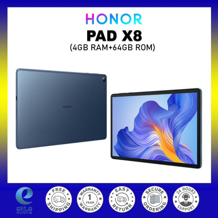 Honor Pad X8 4G LTE (4GB RAM+64GB ROM) 10.1“ Eye Comfort Display ...