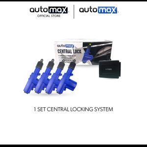 [1 YEAR WARRANTY] AutoMax Heavy Duty Actuator and Central Power / Door Lock System (1 Master and 3 Slaves WITHOUT Remote Controllers)