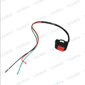New Universal Motorcycle Turn Signal Switch for HONDA/Yamaha/Bajaj - Durable 3-Position Ignition/Brake ON/OFF Button