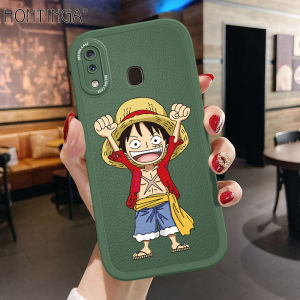 Hontinga Casing Case For Samsung Galaxy A22 A23 A30 A31 A32 A33 5G 4G Case Cartoon Anime Luffy leather Soft Silicone Phone Case Full Cover Camera Protection Cases Shockproof Back Cover Phone Casing Softcase For Girls