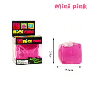 Needoh Nice Cube Sensory Anti-Stress Pinch Ball Toy for Anxiety and Concentration Sensory Desk Cube for Adults and Children