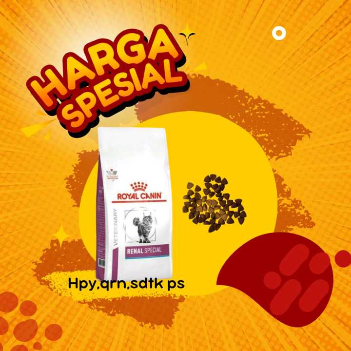 Royal canin renal special makanan kucing khusus untuk masalah