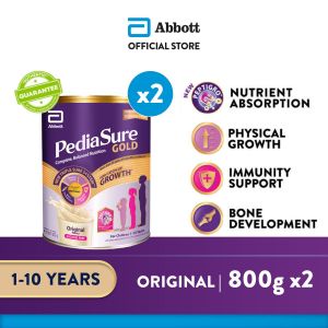[Bundle of 2] PediaSure® Gold with PeptiGroᵀᴹ - Original (Sucrose Free) 800g