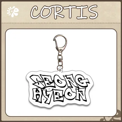 clu CORTIS Acrylic Keychain MARTIN KEONHO Pendant Name Bar Bags Accessories Stars Periphery ulc