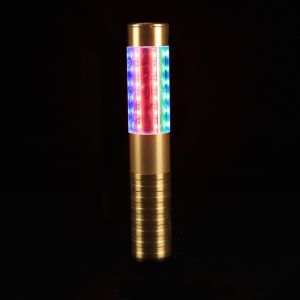 DITIPOO Vàng Bạc Đèn Strobe cầm tay Đầy màu sắc Đèn Flash Bình rượu sâm banh có pháo sáng Nắp chai Có thể sạc lại Đèn Flash Strobe Stick Quán bar