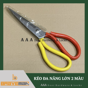 Kéo cắt đa năng tiện lợi 2 màu (loại tốt rất bền)