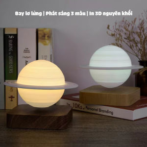 Đèn sao thổ bay lơ lửng Moonroor M08 cỡ lớn để phòng khách phòng ngủ bàn làm việc làm quà tặng sang trọng