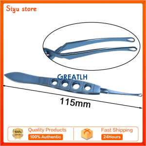 Ophthalmic Lens Forceps Tweezers IOL Loading Forceps Eye Surgical Tool Ophthalmic Instruments Titanium Alloy Health equipment
