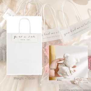 [Mycupatea] Cute Bear Towel Fleece Bear for Wedding Gift Door Gift  Valentines Day