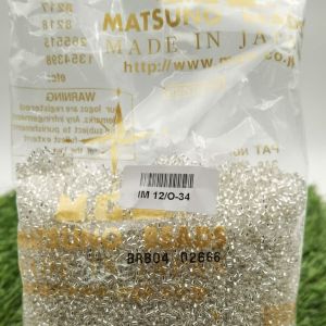 MOTE PASIR JEPANG MANIK MANIK MGB KUALITAS BAGUS DAN ASLI MGB WARNA SILVER PER 10 GRAM