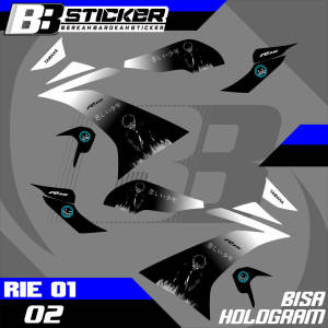 BBSticker Demak BISA HOLOGRAM Striping R15 V3 RIE 1