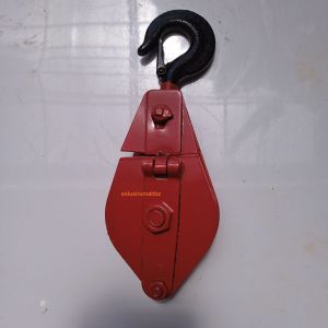 RODA KEREKAN SUMUR KATROL BUKA OR TUTUP 0.5 TON 500KG TIMBA KUAT PULLEY BLOCK 500 KG 0.5T 0.5 T 0.5TON