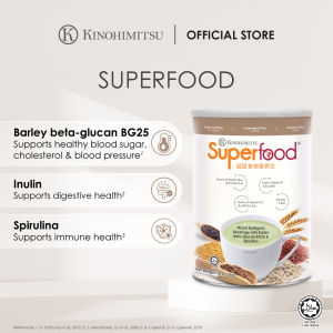 Kinohimitsu Superfood Adult Nutrition Nutritious Multigrain Beverage Supplement Powder 1kg - Digestive Health Support