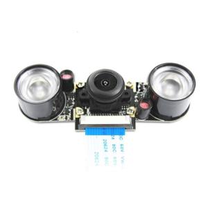 5MP mô-đun máy ảnh với 130 độ rộng điều chỉnh góc tập trung và quan sát ban đêm cho RPi 3B 4B 3B + Tương thích