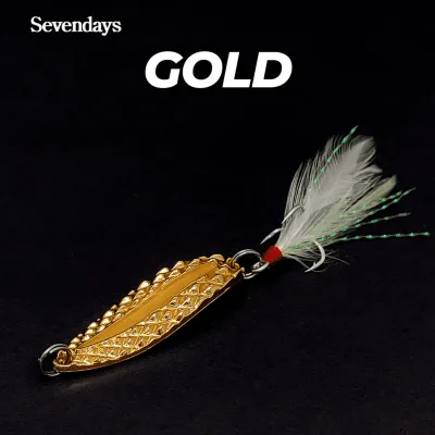 Luminous Spoon 2.5g - 20g Metal Fishing Tackle Pancing Casting Sudu Umpan Sebarau Gewang Tsurinoya Lure Spinner Bait