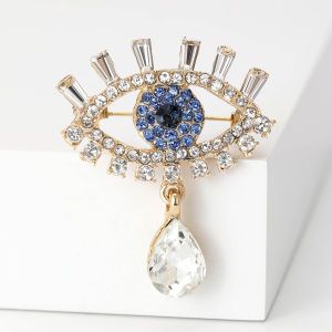 Brooches Chest Jewelry Devils Eye Chest Jewelry Luxury Decoration Unique Charm Fashion Wedding Party Adults
