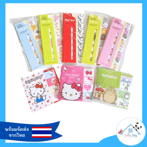 กระดาษโน๊ต กระดาษโน้ต กระดาษกาว บุ๊คมาร์ค ลายการ์ตูน น่ารัก กาวในตัว Sticky Note เครื่องเขียนญี่ปุ่น