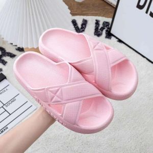 (พร้อมส่ง) คู่รองเท้ากันลื่น PVC รองเท้าแตะลำลอง สีพื้น พื้นหนา พื้นนิ่ม แฟชั่นสําหรับผู้ชาย และผู้หญิง