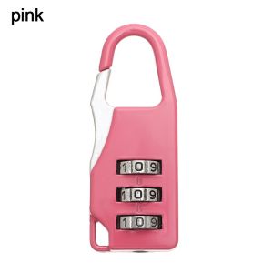CBHH Secret Safe Lock of Gym Baggage Zipper Padlock Password Locks 3 Digit Combination Lock Bags Padlock