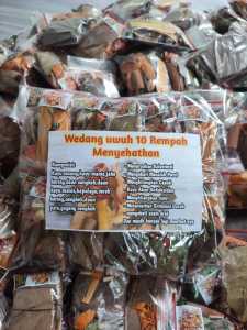 wedang uwuh komplit satu pak isi 10 menyehatkan