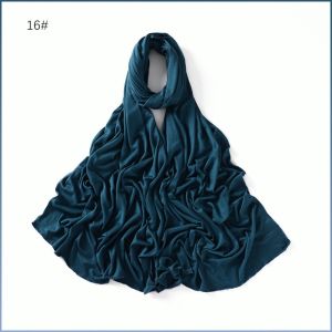 Hat Scarf Soft and Skin-friendly Silk Scarf Solid Color Non-allergenic Sunscreen Multi-purpose