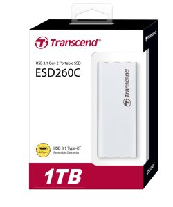 Transcend ESD260C Portable External SSD USB 3.1 Gen 2 520MB/s R 460MB/s W