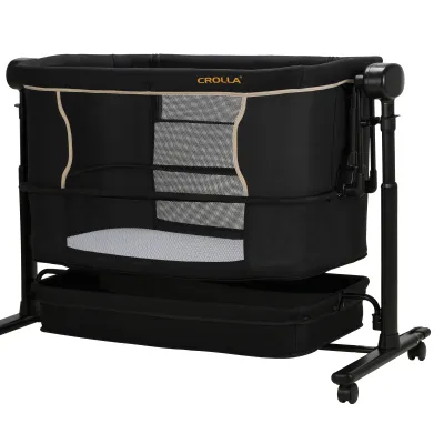 Crolla Anya Smart Electrical Swing Bed Double-layer cot design Multi swing speed mode Smart sound detection