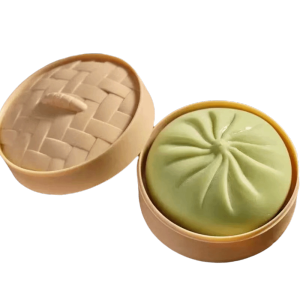 TWCEJE168 Soft Fidget Dumplings Squishy Toy Slow Rising With Steamer Squishy Bun Novelty Realistic Dumpling Sensory Toy AdultsKids