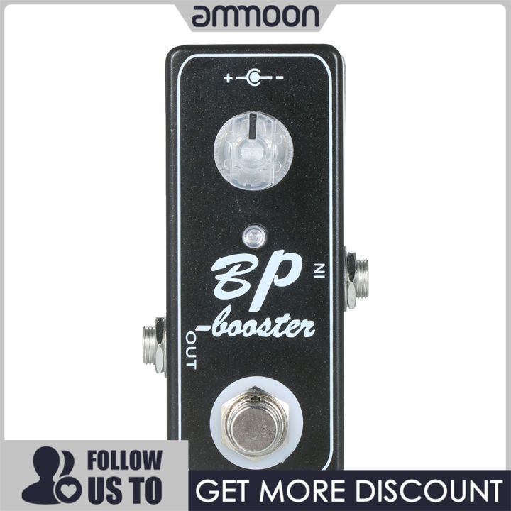 [ammoon]MOSKY Audio Mini Guitar Pedals BP Booster Clean Boost Effect ...