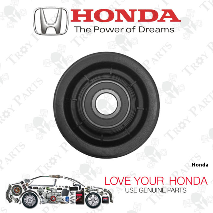 Original Honda Fan Belt Tensioner Idler Pulley Bearing 31190-R1A-A00 ...