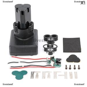 [COD] livestwef For Mak 12 16.8 25V Lithium Battery Electric Screwdriver Rechargeable Cordless Electric Drill Large Capacity Battery Casing