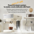Vermax Coffee machine 950W Milk frother system 20Bar Coffee Maker Stainless Steel Italy Espresso Machine Christmas gifts. 