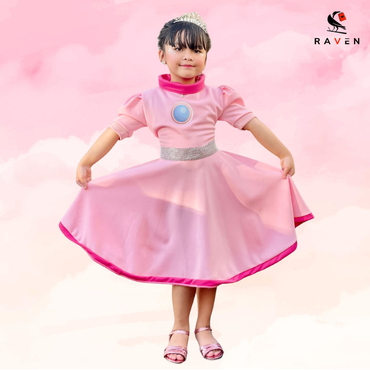 PRINCESS PEACH Super Mario Kids Fashion Trendy Pink Inspired