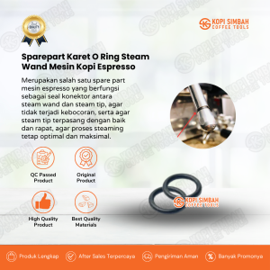 Spare Part Karet Oring Steam Wand Mesin Kopi Espresso Universal Sparepart O ring Steamer 765x178 mm EPDM O-ring Hot Water Coffee Machine